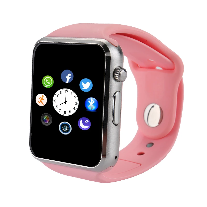 smartwatch a1 pink