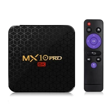 MX10 PRO tv box Android 9,0 Allwinner H6 Smart tv box 4K медиаплеер 6K декодирование изображения 4GB32GB 2,4G WiFi 100M LAN USB3.0 tv box