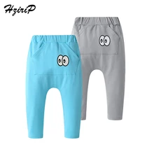 Hzirip/штаны для новорожденных Хлопковые Штаны с рисунком длинные брюки леггинсы с героями мультфильмов штаны-шаровары для маленьких мальчиков и девочек Лидер продаж, новинка, весна-осень