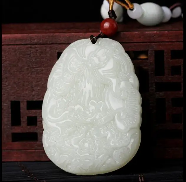 Hetian jade white подвеска в виде капусты life wishful сто богатство Подвеска для богатства с