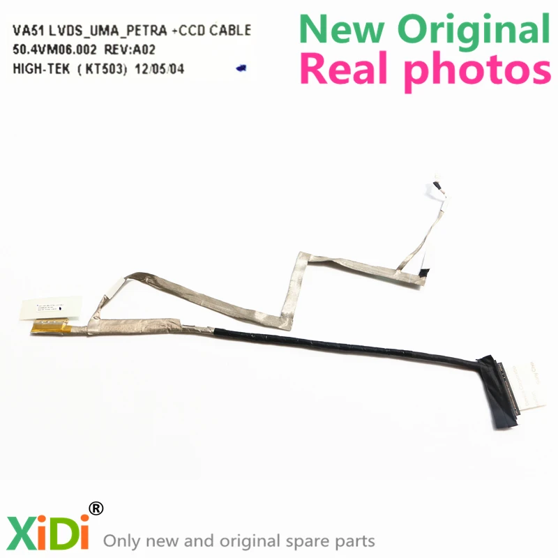 

NEW VA51 50.4VM06.002 CABLE FOR ACER Aspire V5 V5-531 V5-531G V5-571 V5-571G LCD LVDS CABLE UMA PETRA CCD LVDS CABLE