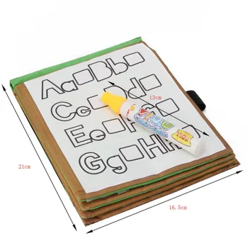 

M89CKids Magic Water Drawing Book With Pen Intimate Coloring Water Painting Cloth New