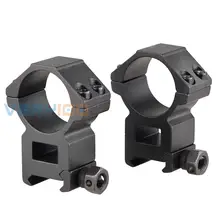 2 шт. 30 мм высокопрофильные кольца прицела подходит 20 мм Пикатинни Вивер рейку