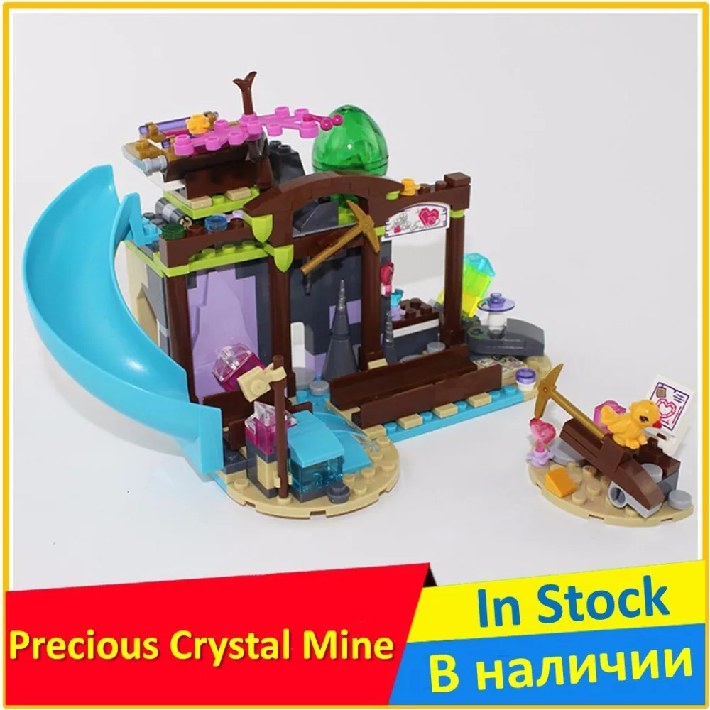 

The Elite Precious Crystal Mine 41177 Building Block Model Toys for Children BELA 10548 Compatible legoed Elves Brick Figure Set