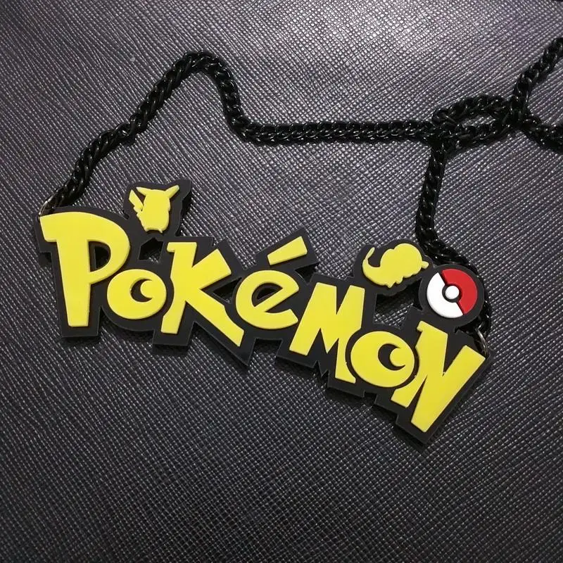 Pokemon Go Necklace Game Theme Pendant Necklace Hot Sale Acrylic Neckalce