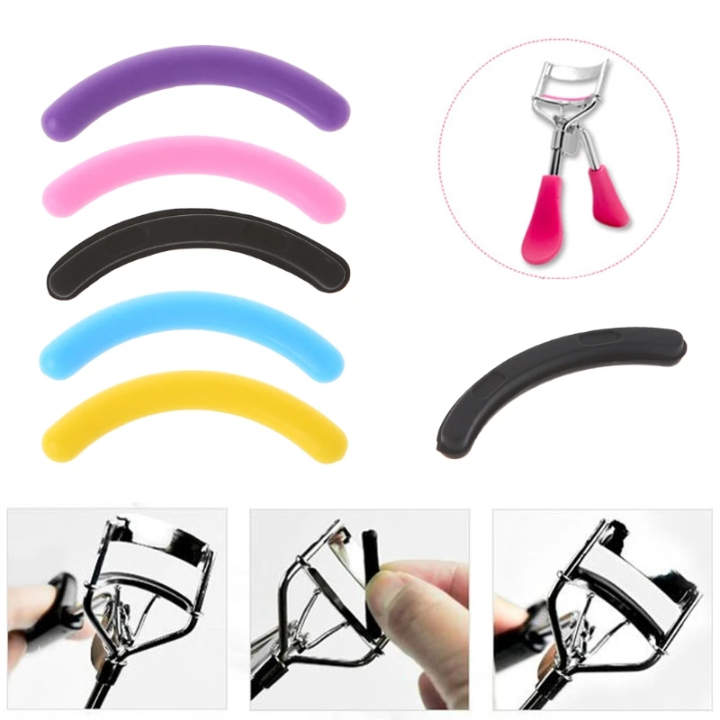 Eyelash Curler Replacement Silicone Pads 6PCS Women Girls Refill Make