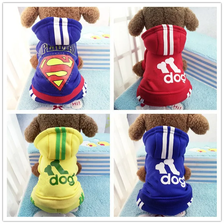 

Fall and winter clothes Teddy poodle sweater vest pet clothes dog coat with cartoon & animals pattern