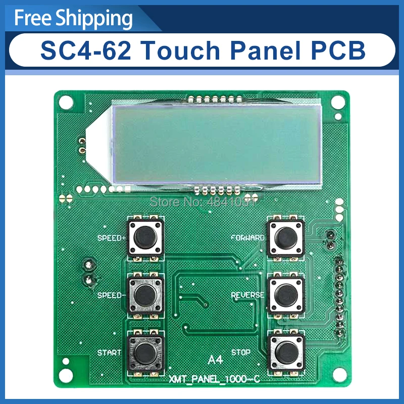 Touch Panel PCB SIEG SC4-62 Spindle speed display circuit board XMT_PANEL_1000-C 6av2125 2jb03 0ax0 hmi ktp900f 9 tft display key operated touch operated 800x 480 mobile panel