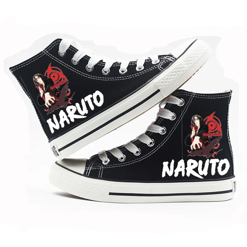 Cosroad/аниме Наруто обувь Uchiha Itachi парусиновая для костюмированной вечеринки