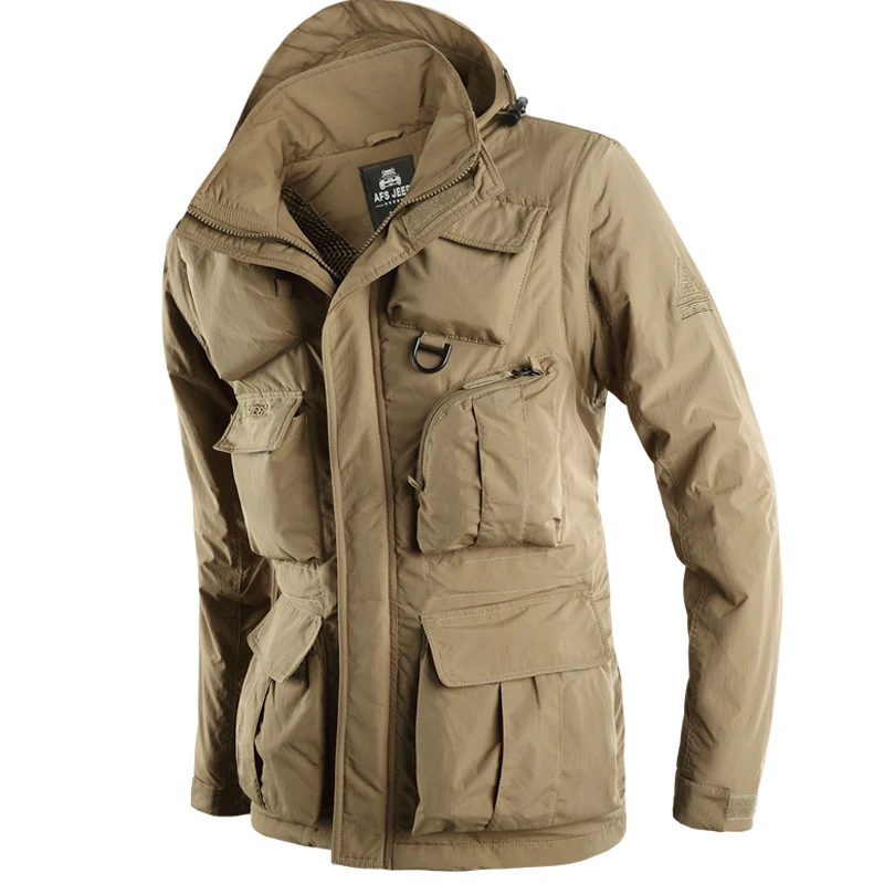 Outdoor Men's Winter wear warm Thickening Jacket Multi