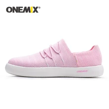ONEMIX/обувь на плоской подошве; женские кроссовки; коллекция года; сезон лето; дышащая легкая обувь без застежки; Лоферы для прогулок и бега; размер 43