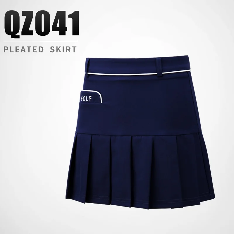 PGM, Женская плиссированная юбка для гольфа, средняя талия, Спортивная юбка для тенниса, одежда для гольфа, одежда для гольфа, высокое качество, D0706