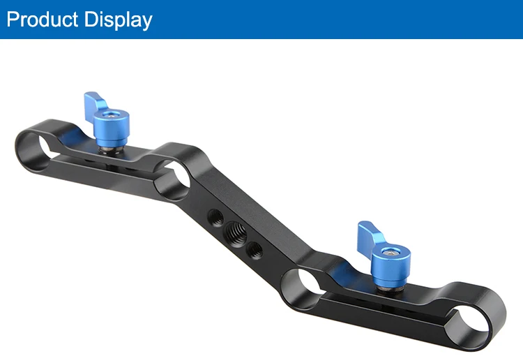 CAMVATE DSLR камера видеокамера офсетная z-образная Зажимная скоба для 15 мм Стержень Поддержка C1140 камера фотографии аксессуары