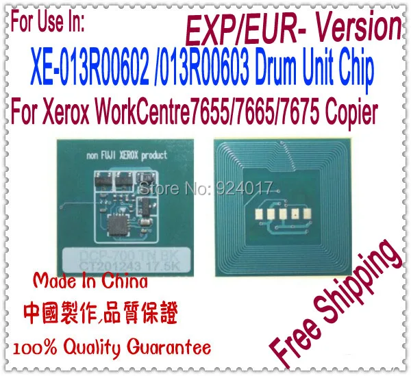 xe wc7655 drum chip