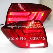 2011-2013 год Kluger Highlander полный светодиодный задний светильник для BMW style V2