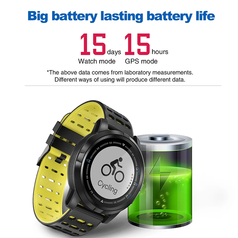 Новый FINOW 1905 Смарт часы gps Smartwatch Водонепроницаемый IP68 монитор сердечного ритма