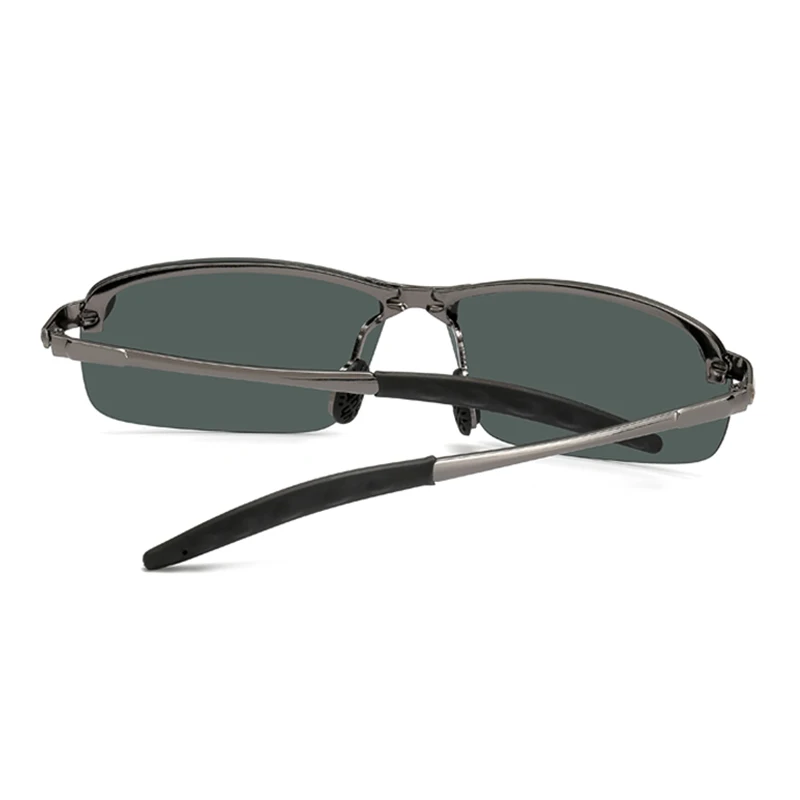 Longkeader Ретро HD поляризованные солнцезащитные очки для женщин и мужчин полуоправы очки для вождения винтажные металлические оправы Gafas de sol
