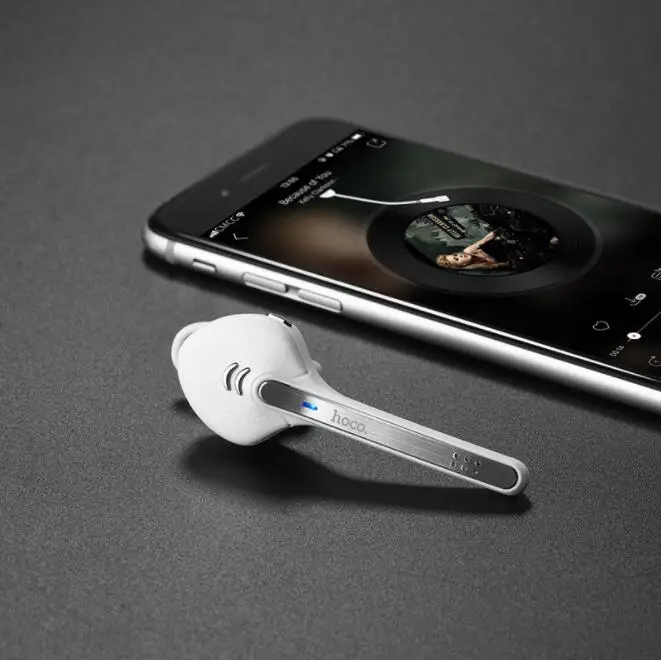 Hoco E34 Bluetooth гарнитура обтекаемая бизнес Музыка Беспроводная стерео громкой
