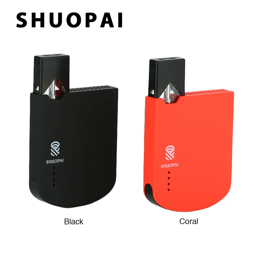 

New Orginal SHUOPAI Revo Pod Vape Kit with 400mAh Built-in Battery with 0.7ml Capacity Pod &1.8ohm Coil Vape Pod Kit Vs Minifit