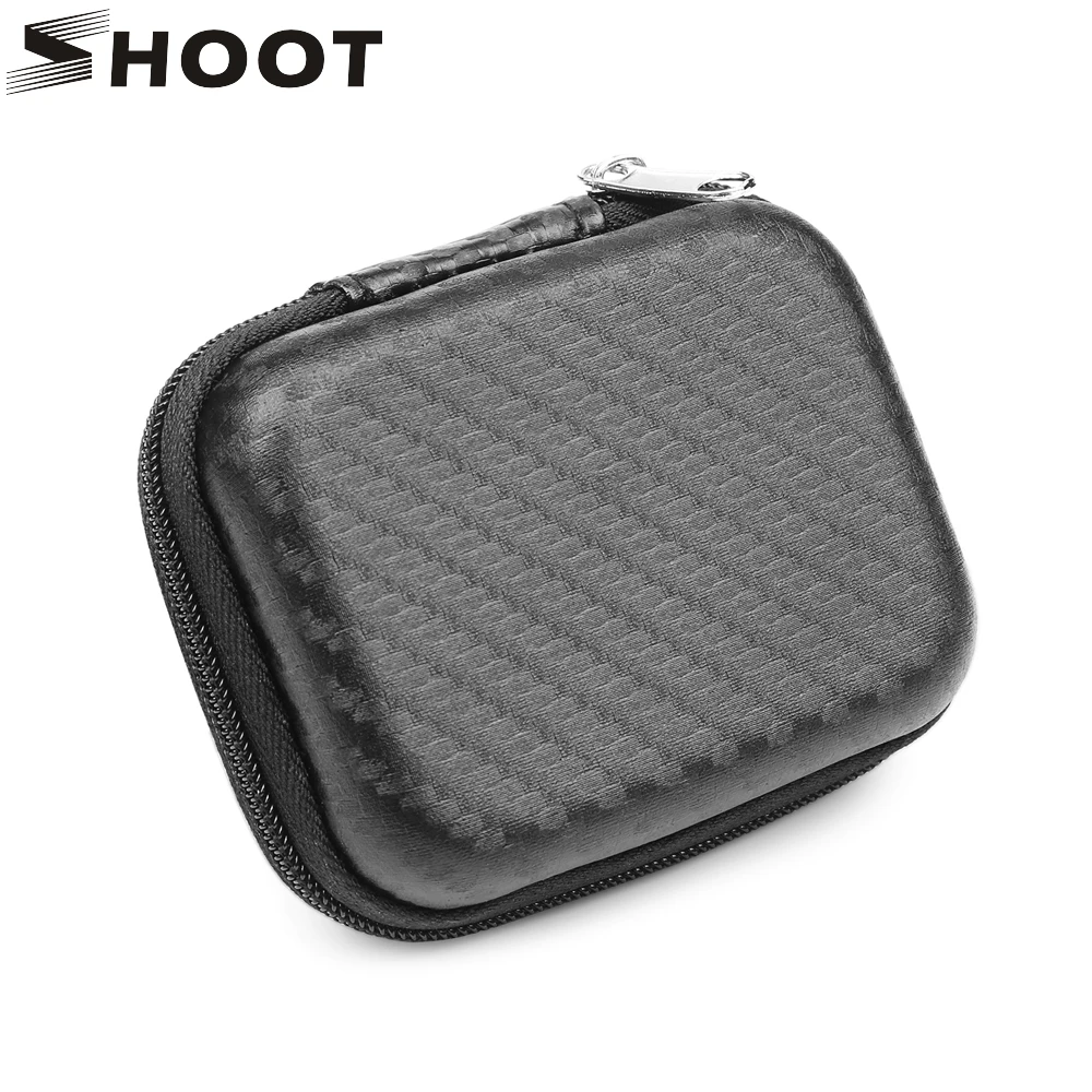 Best Price SHOOT Portable Mini Box EVA Bag for GoPro Hero 8 7 6 5 4 Session Xiaomi Yi 4K Lite Action 32692712727