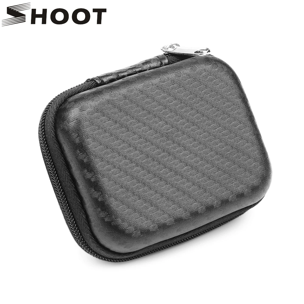 Goedkoop SCHIETEN Draagbare Mini Doos EVA Bag Case voor GoPro Hero 7 6 5 4 Xiaomi Yi 4 k Lite Eken h9 H9r Action Camera Case Go Pro Accessoires