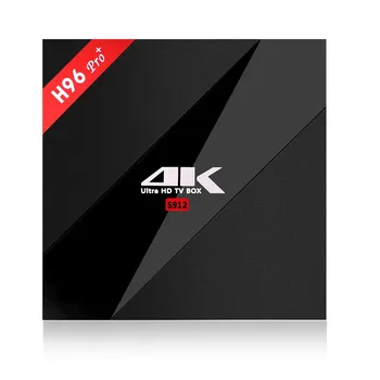 

H96 Pro+ Amlogic S912 Octa Core Android 7.1 TV Box 3G/32G 2.4G/5GHz WIFI Bluetooth Gigabit LAN 4K DLNA Google Play Set Top Box