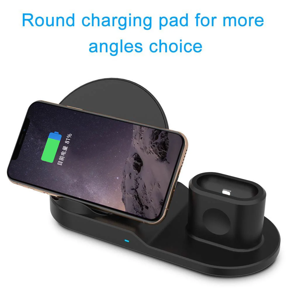 FDGAO Qi Wireless Charger Fast Charging for iPhone 8 X XS Max XR Apple Watch 4 3 2 Airpods 10W Quick Charge For Samsung S9 S8 S7 FDGAO Qi Wireless Charger Fast Charging for iPhone 8 X XS Max XR Apple Watch 4 3 2 Airpods 10W Quick Charge For Samsung S9 S8 S7