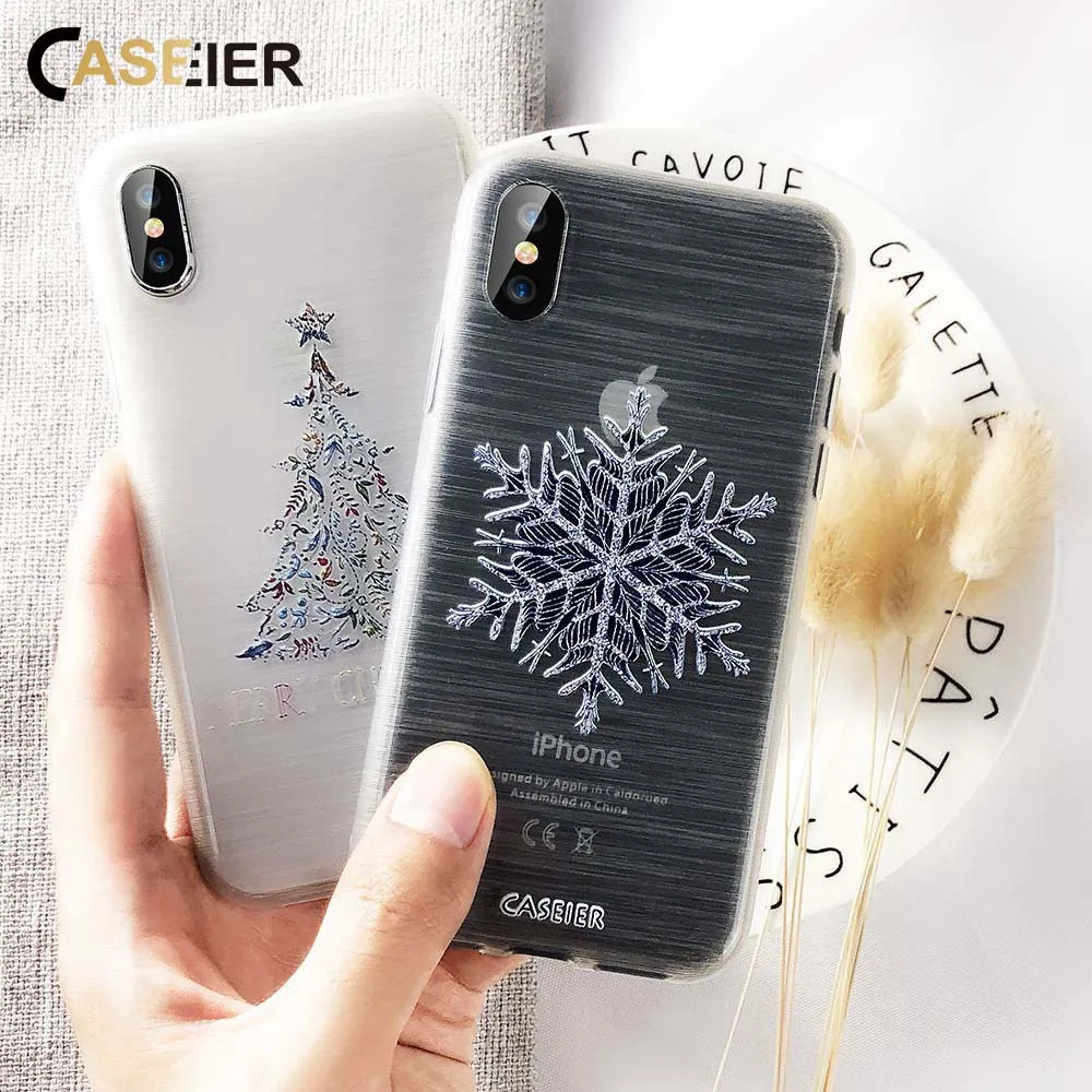 Чехол CASEIER для iPhone 7 8 6s 6 Plus X XR Xs 11 Pro Max мягкий 3D чехол|Бамперы| |