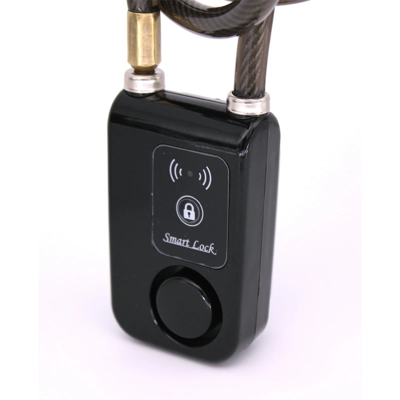 Bluetooth Смарт замок с сигнализацией велосипедный смарт для велосипеда/мотоцикла