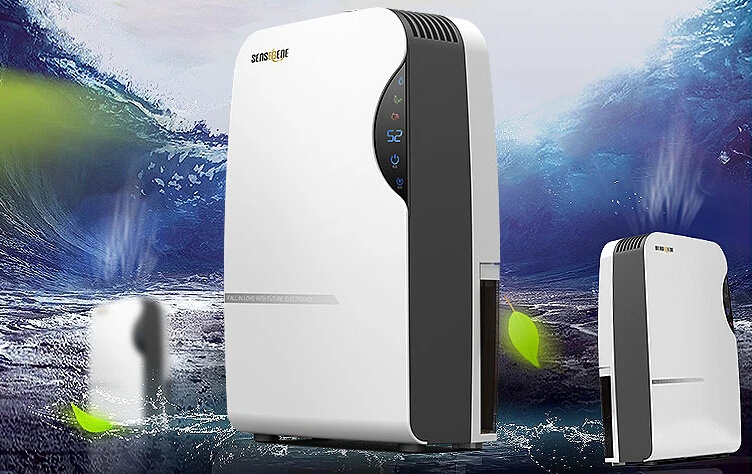 Free shipping electric refrigerative dehumidifier for home air dryer machine moisture absorb water intelligent deshumidifier
