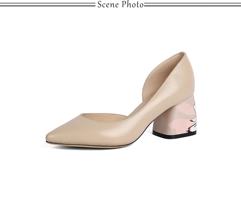 SOPHITINA/пикантные туфли-лодочки с острым носком; высокое качество; модная обувь из овечьей кожи; Специальный дизайн; вышитая обувь; новые женские туфли-лодочки; PC172