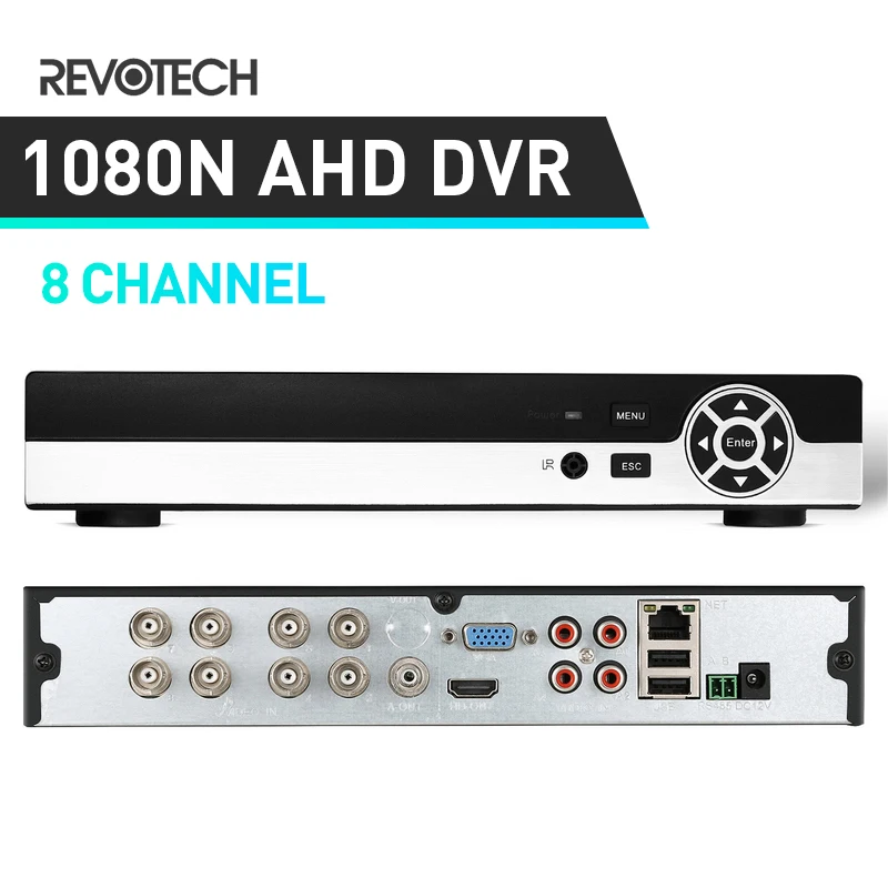Камера видеонаблюдения Hybird DVR 8 каналов 1080N H.264 1080P NVR 3 в 1|1080p nvr|8 channel ahd dvrahd dvr |
