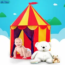 Новое поступление akitoo цирк детский замок палатка домашняя детская игрушка дом игровой дом океан мяч бассейн открытый подарок в монгольском стиле