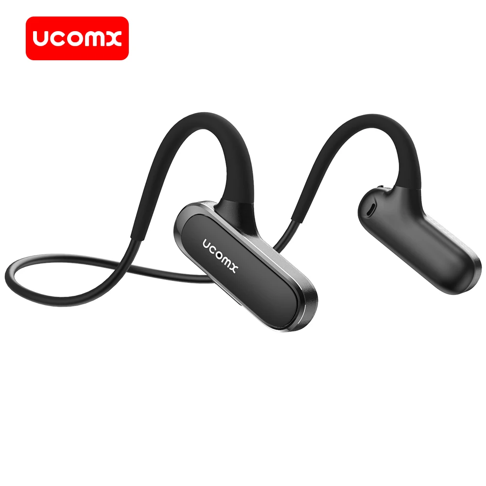 Offerte UCOMX Airwings Bluetooth Cuffia Open Ear 5.0 Trasduttore Auricolare Senza Fili wich Mic Sport Auricolare Bluetooth per il iPhone Samsung Xiaomi