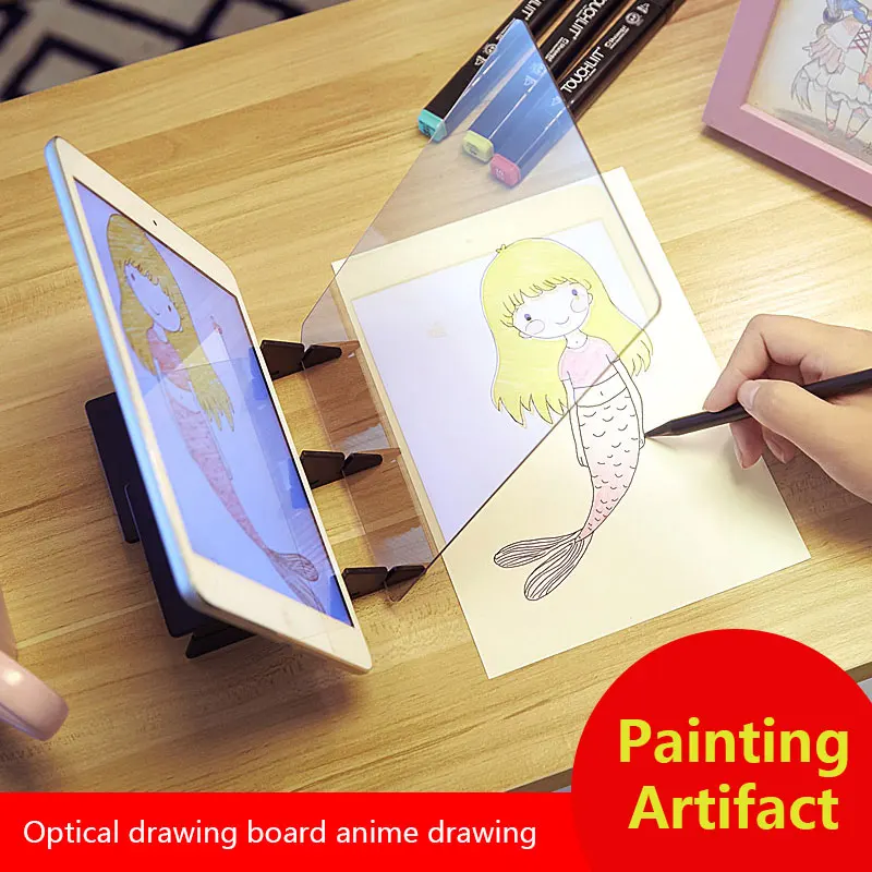 

with APP Artifact Drawing Board Creative Tracing Light Pad Painting Board Beginners Easels Sketching Board
