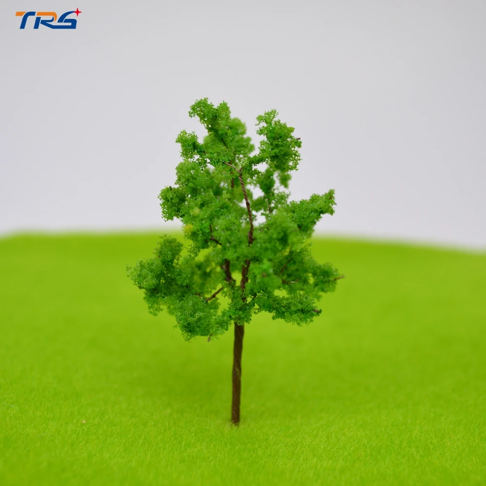 20Pcs/Set 7cm Wire Model Trees for Railroad Layout Garden Landscape