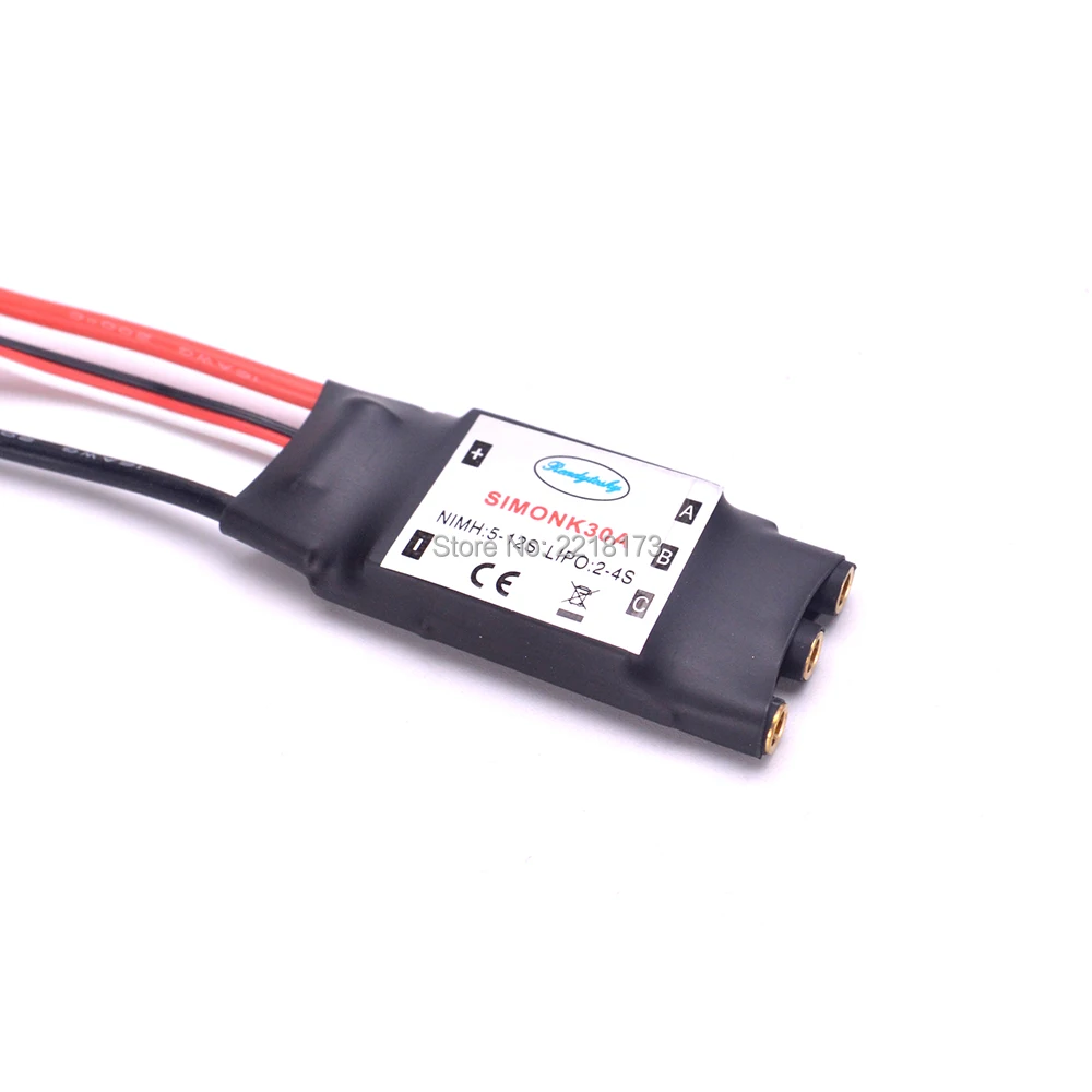 

SimonK 30A Firmware Brushless ESC with 2A 5V BEC for F450 F550 RC Quad Multi Copter Good Quality