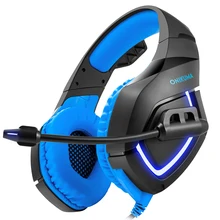 Pemenol PS4 Headset HD Stereo Gaming Headphones K1 B Game Earphones Casque With Mic For PC Mobile Phone New Xbox One Computer hyperx new arrival 2018 wireless earphones cloud flight headset 30hour battery life for pc gaming cs go fortnite ps4 headphones