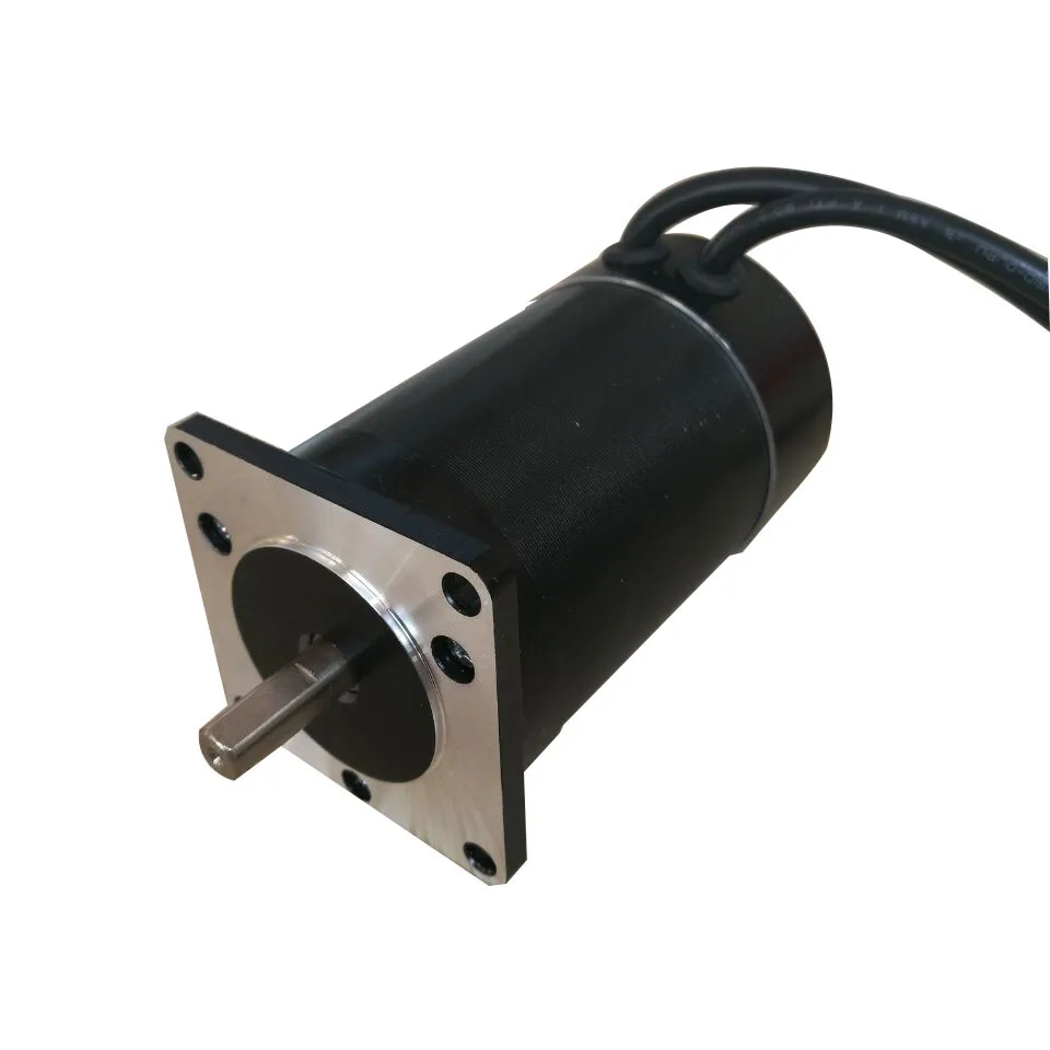 DC24V 60W 1000RPM 0.6Nm Nema23 57MM DC Brushless Permanent Motor Precision Instrument