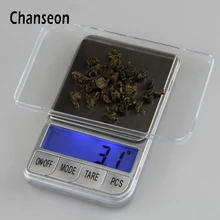 Chanseon 300 г x 0,01 г точные цифровые весы для золота Bijoux стерлингового серебра ювелирные весы 0,01 Карманные электронные весы