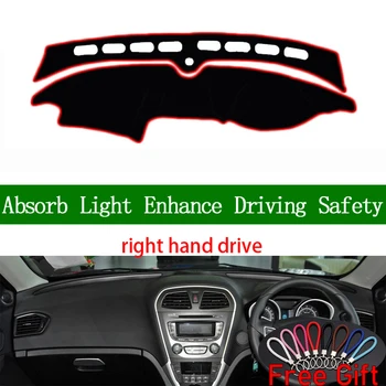 

For GAC Trumpchi GS5 SUPER 2012 2013 2014 2015 2016 Right Hand Drive Dashboard Cover Car Stickers Dash Mat Interior Accessories