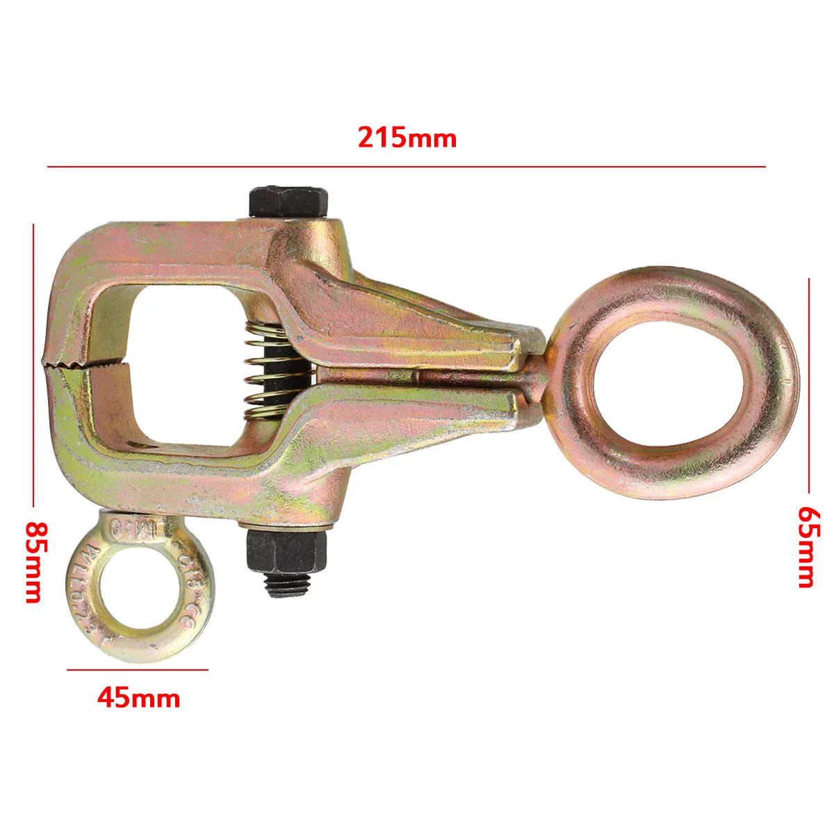 5 Ton Two-Way Self-Tightening Pull Clamp Grip Auto Frame Body Puller Repair Tool