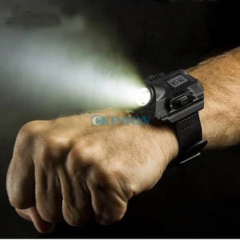 DHL 100 шт./лот светодиодные наручные часы с фонариком|light torch|led watch flashlightflashlight led |