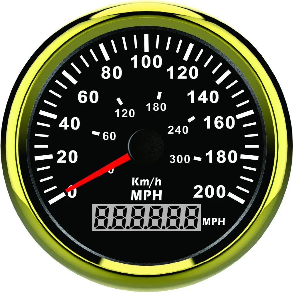 70.0US $ |Auto Car GPS Miles 300KM/H MPH 9 32V Speedo Speedometer Odometer ...