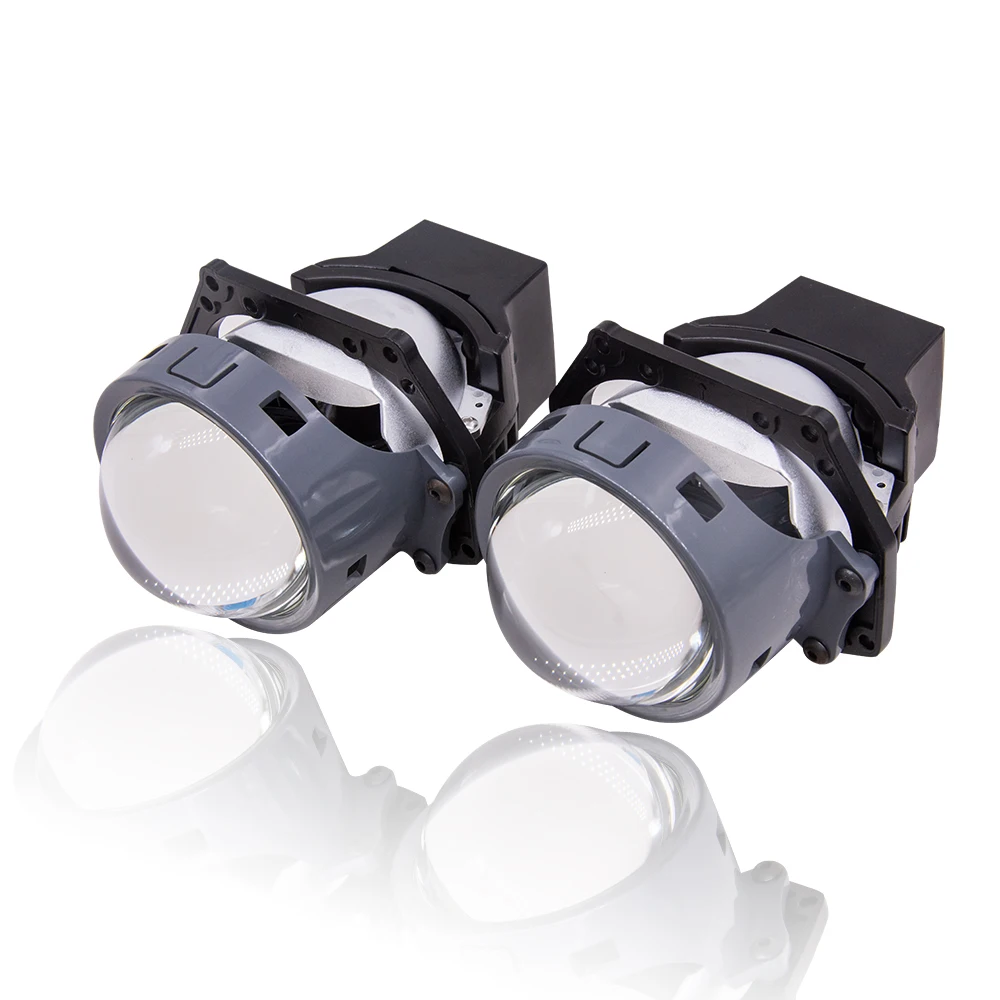 Auto Cars Bi LED Projector Lenses H1 9005 9006 H4 H7 LED Lamps For