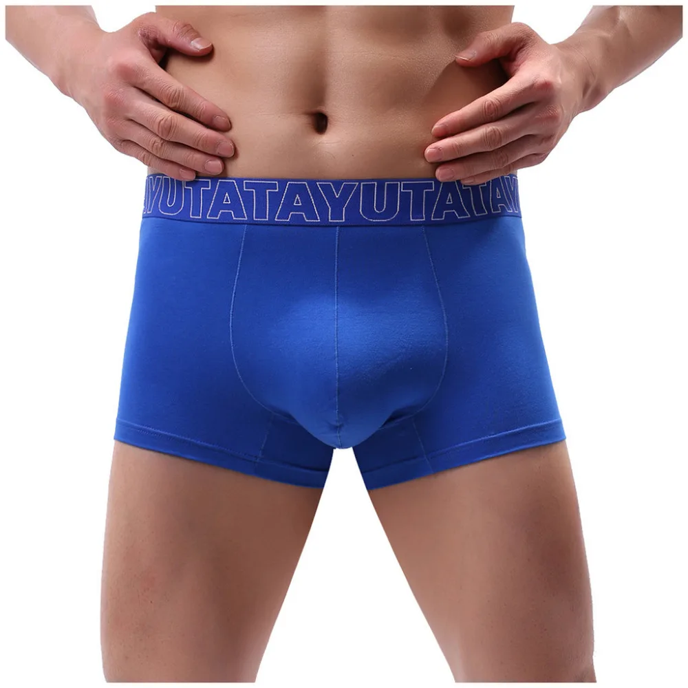 2019 mens sexy boxer briefs comfortable breathable boxer shorts Quick drying swimming boxer for men boxer briefs sports 40J9 (2)