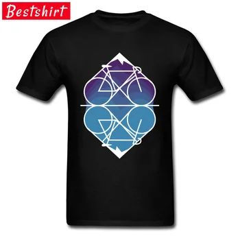 

Big Sale Men's Fahsion New Cycle Tshirt Abstract Mountain Rider Bicycle MTB Tour T Shirt O-Neck T Shirt Pure Cotton Sweatshirt