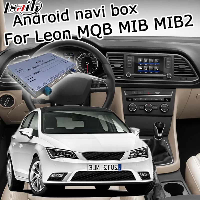 Android/carplay интерфейсная коробка для SEAT Leon Volkswagen Passat Golf7 и т. д. навигационный видео интерфейс MIB MQB 6,5 8 9,2 По LSAILT