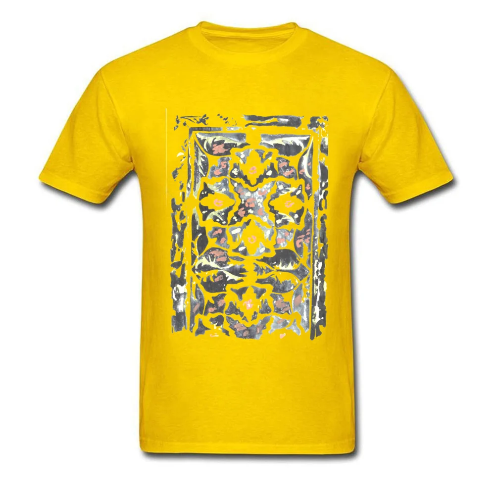 Mirror to a garden_yellow