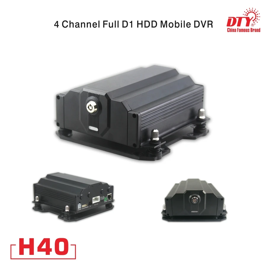 Антивибрационные hdd GPS WI-FI отслеживания шины наблюдения Мобильный видеорегистратор с GPS модуль WI-FI модуль, h40gw